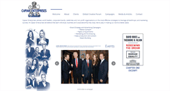 Desktop Screenshot of capianenterprises.com