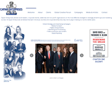 Tablet Screenshot of capianenterprises.com